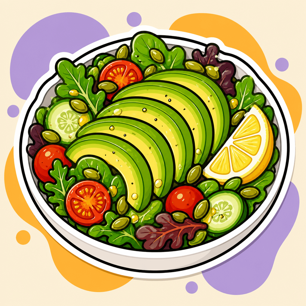 Illustration: Avocado Salad