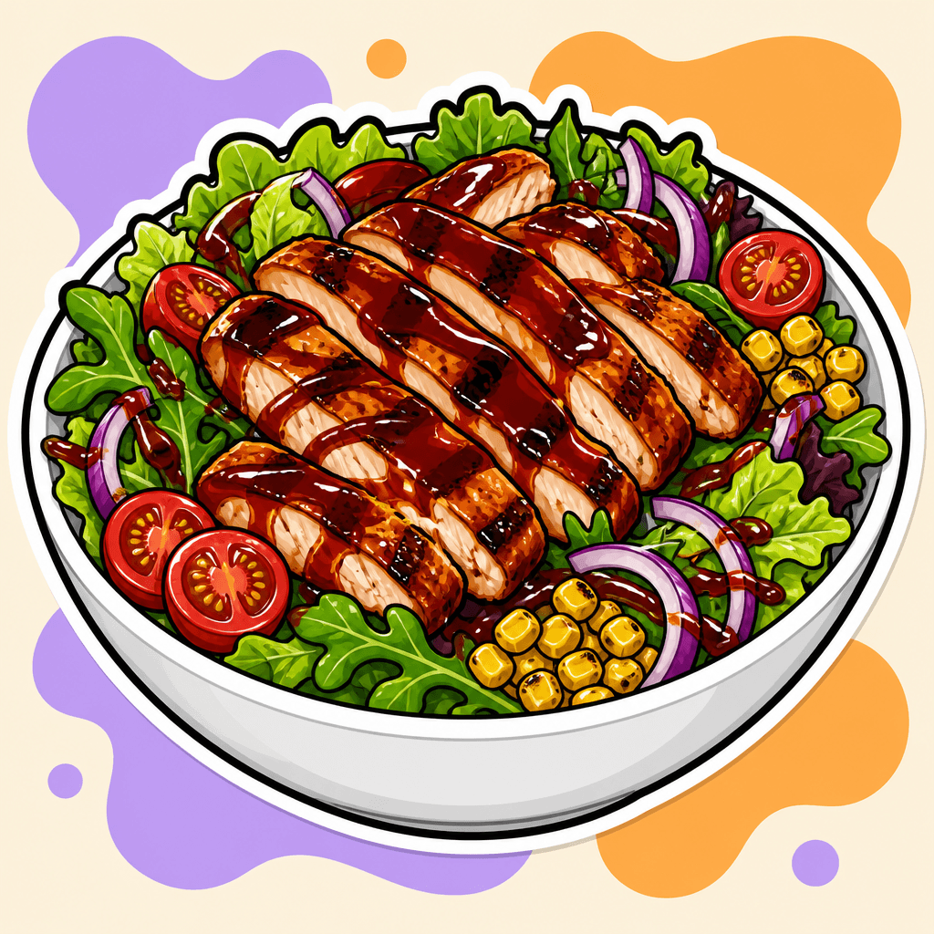 Illustration: BBQ Salad