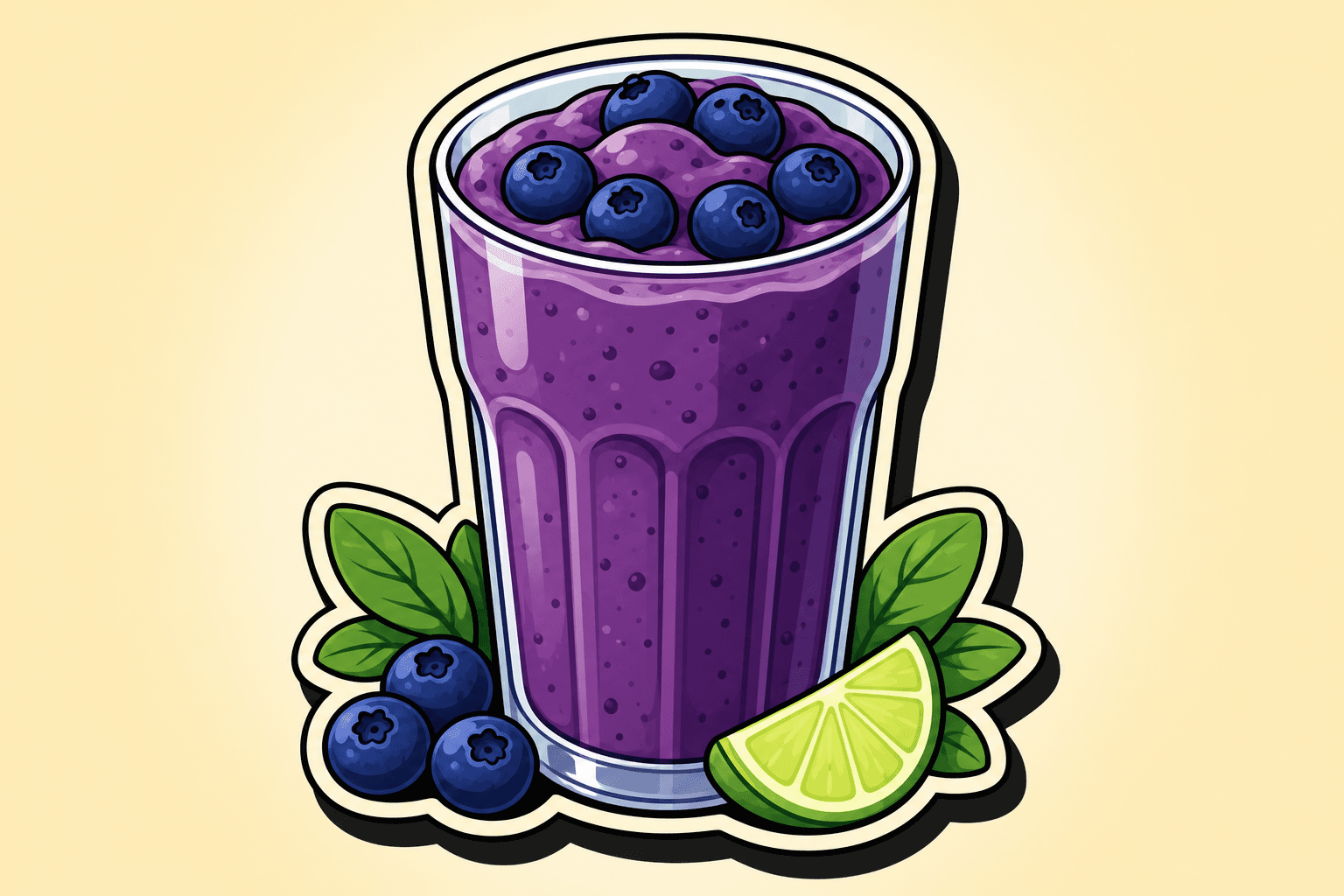Illustration: Blu Moon Smoothie
