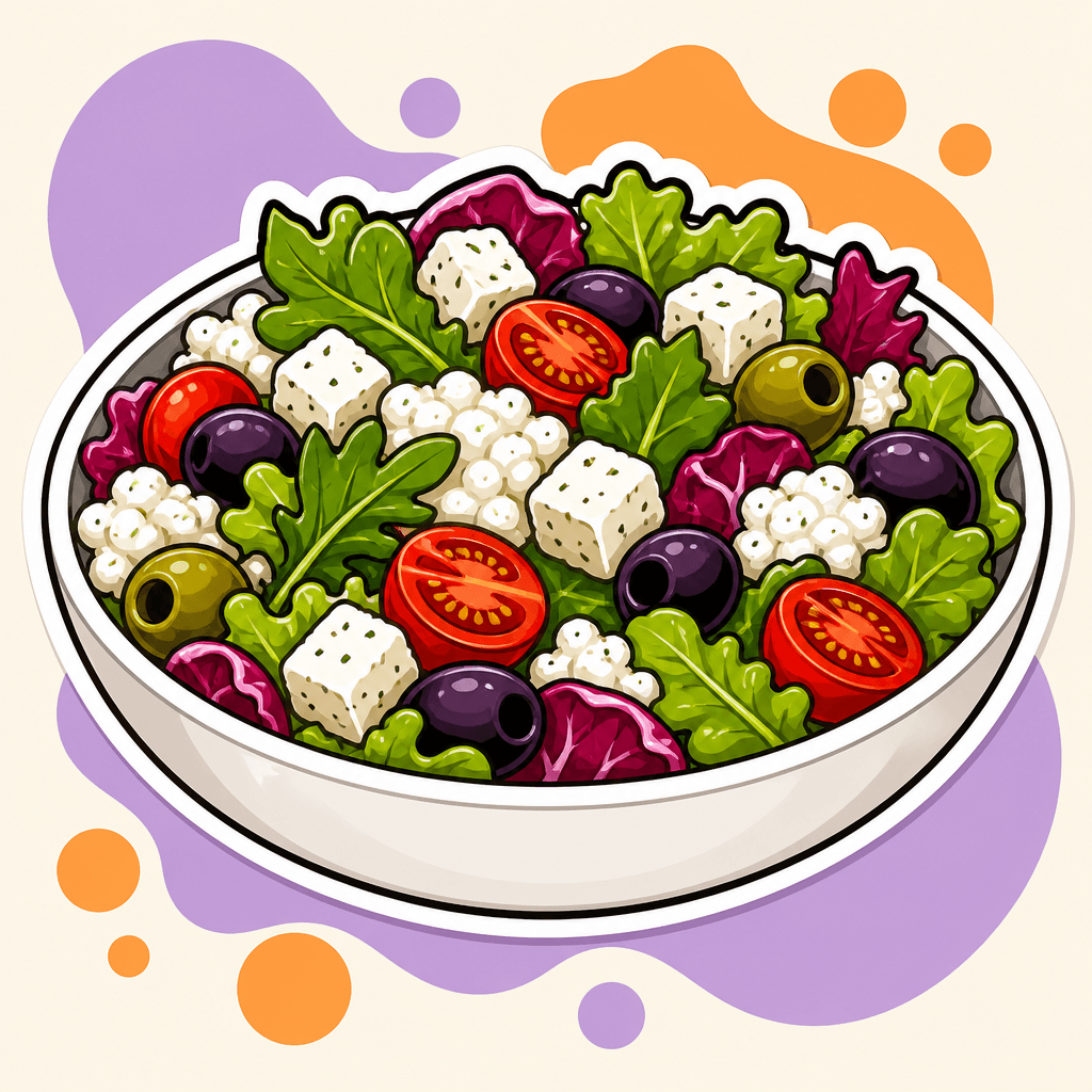 Illustration: Cheese Wrapped Salad