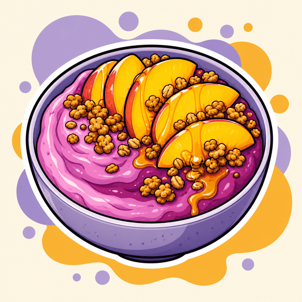 Illustration: Jamun Peach Bomb