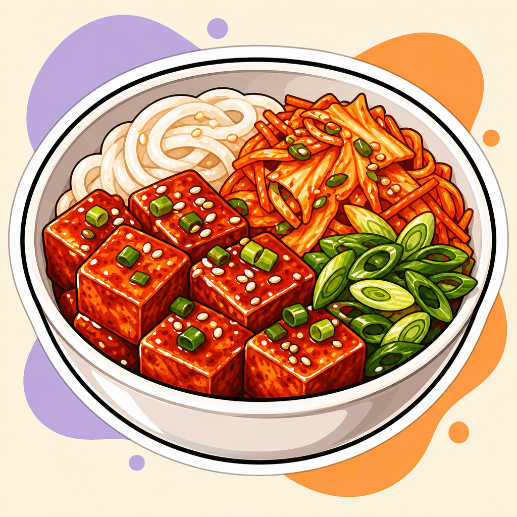 Illustration: Korean Herbibowl
