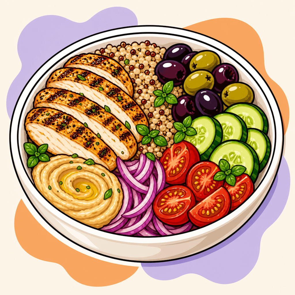 Illustration: Mediterranean Carnibowl